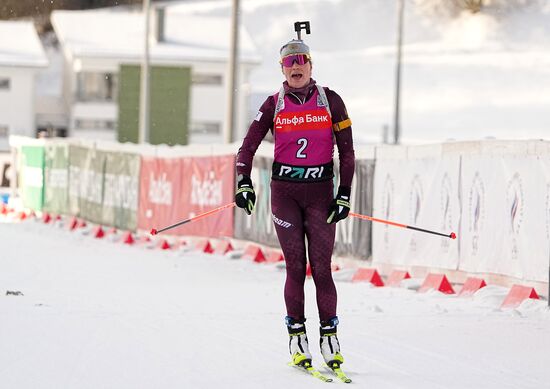 Belarus Biathlon Commonwealth Cup Women Pursuit