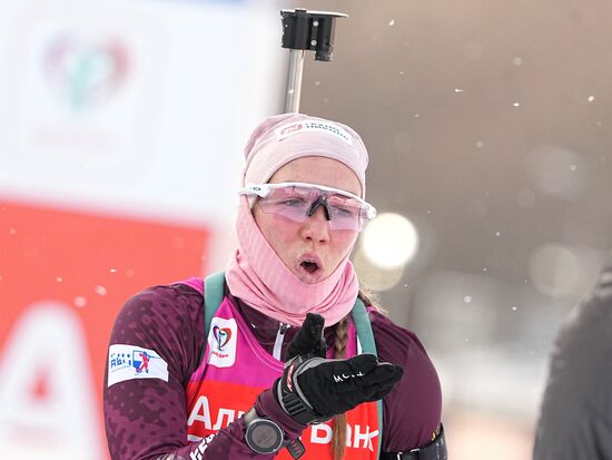 Belarus Biathlon Commonwealth Cup Women Pursuit