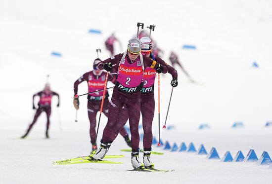 Belarus Biathlon Commonwealth Cup Women Pursuit