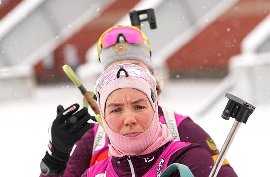 Belarus Biathlon Commonwealth Cup Women Pursuit