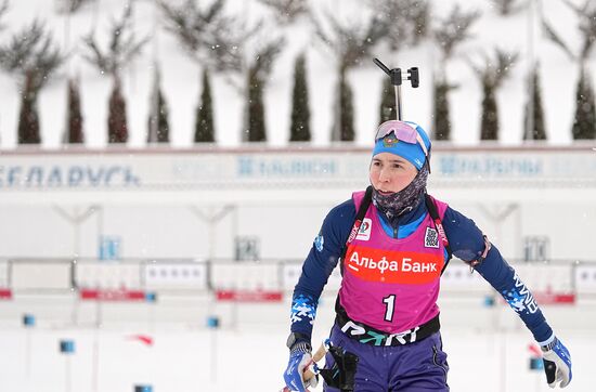 Belarus Biathlon Commonwealth Cup Women Pursuit