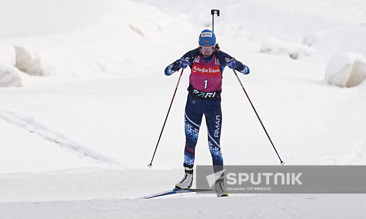 Belarus Biathlon Commonwealth Cup Women Pursuit