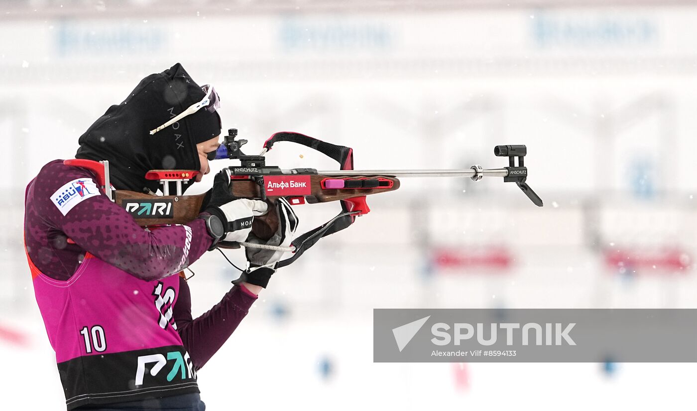 Belarus Biathlon Commonwealth Cup Women Pursuit