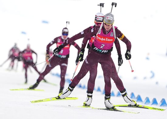 Belarus Biathlon Commonwealth Cup Women Pursuit