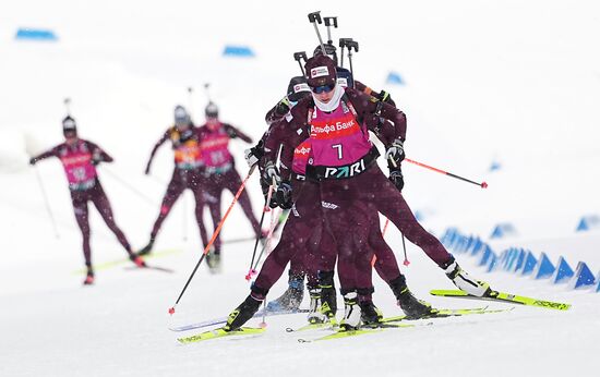 Belarus Biathlon Commonwealth Cup Women Pursuit