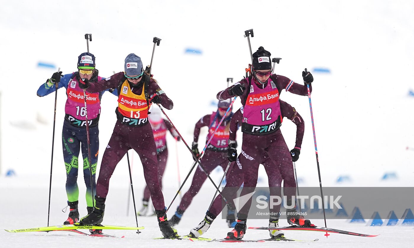 Belarus Biathlon Commonwealth Cup Women Pursuit