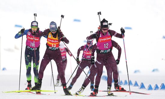 Belarus Biathlon Commonwealth Cup Women Pursuit