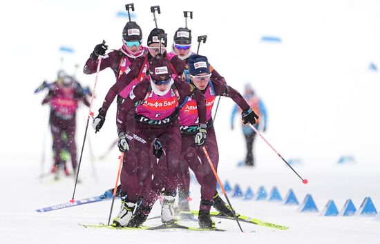 Belarus Biathlon Commonwealth Cup Women Pursuit