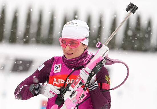 Belarus Biathlon Commonwealth Cup Women Pursuit