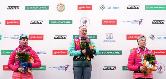 Belarus Biathlon Commonwealth Cup Women Pursuit