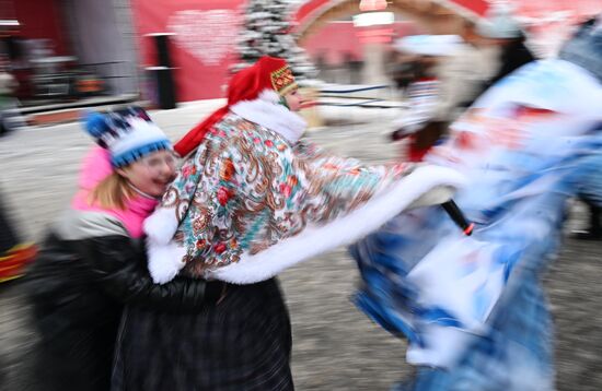 The International RUSSIA EXPO forum and exhibition. Russian Winter Festival Location: Russia, Moscow. Author: Grigory Sysoev/Sputnik. RUSSIA EXPO. Russian Winter Festival