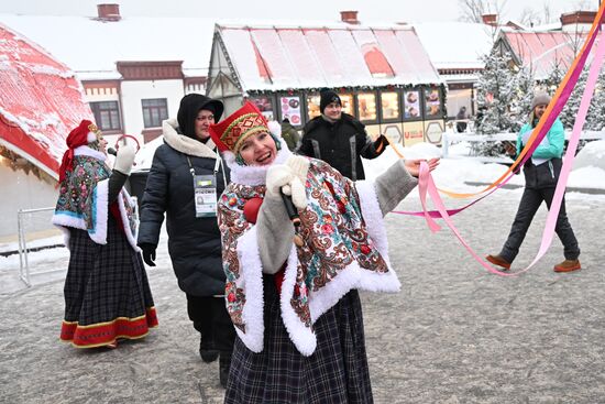 The International RUSSIA EXPO Forum and Exhibition. Russian Winter Festival. Location: Russia, Moscow. Author: Grigory Sysoev/Sputnik. RUSSIA EXPO. Russian Winter Festival