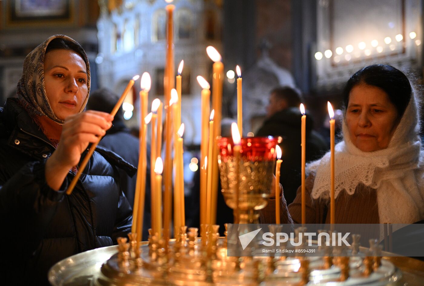 Russia Religion Orthodox Christmas