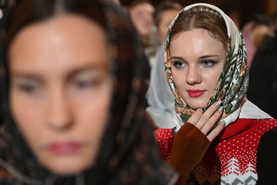 Russia Religion Orthodox Christmas