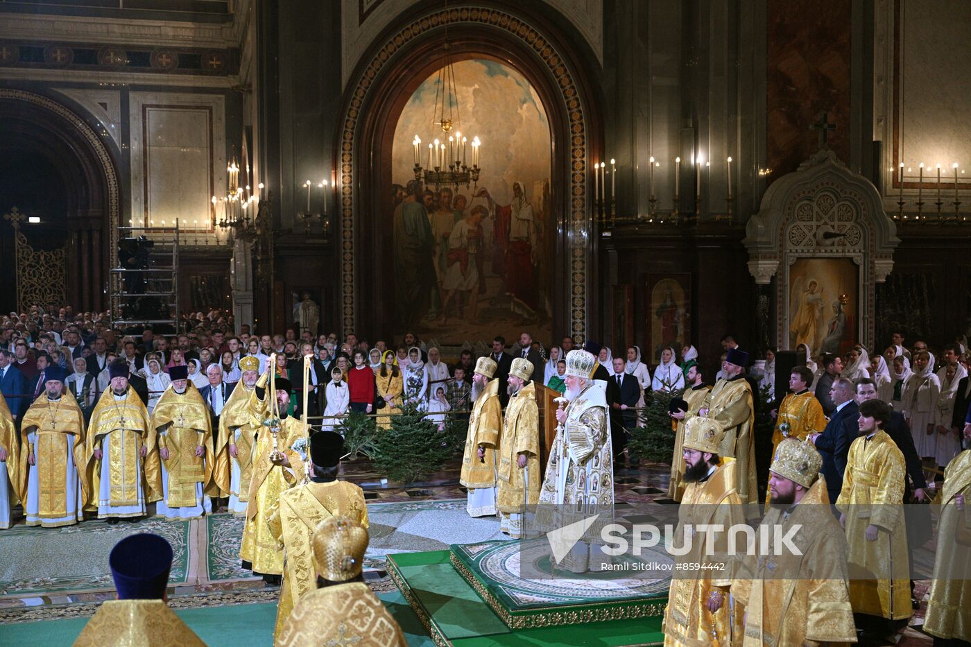 Russia Religion Orthodox Christmas