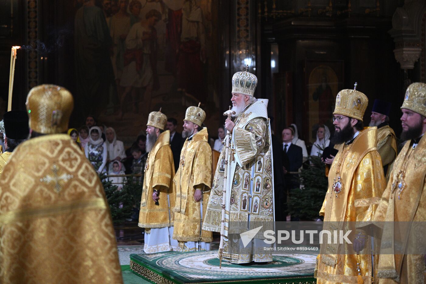 Russia Religion Orthodox Christmas