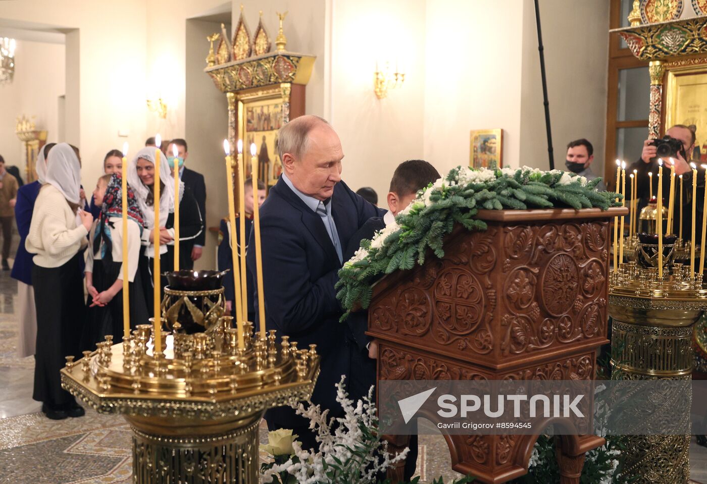 Russia Putin Religion Orthodox Christmas