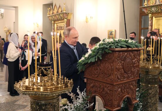 Russia Putin Religion Orthodox Christmas