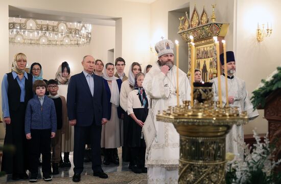 Russia Putin Religion Orthodox Christmas