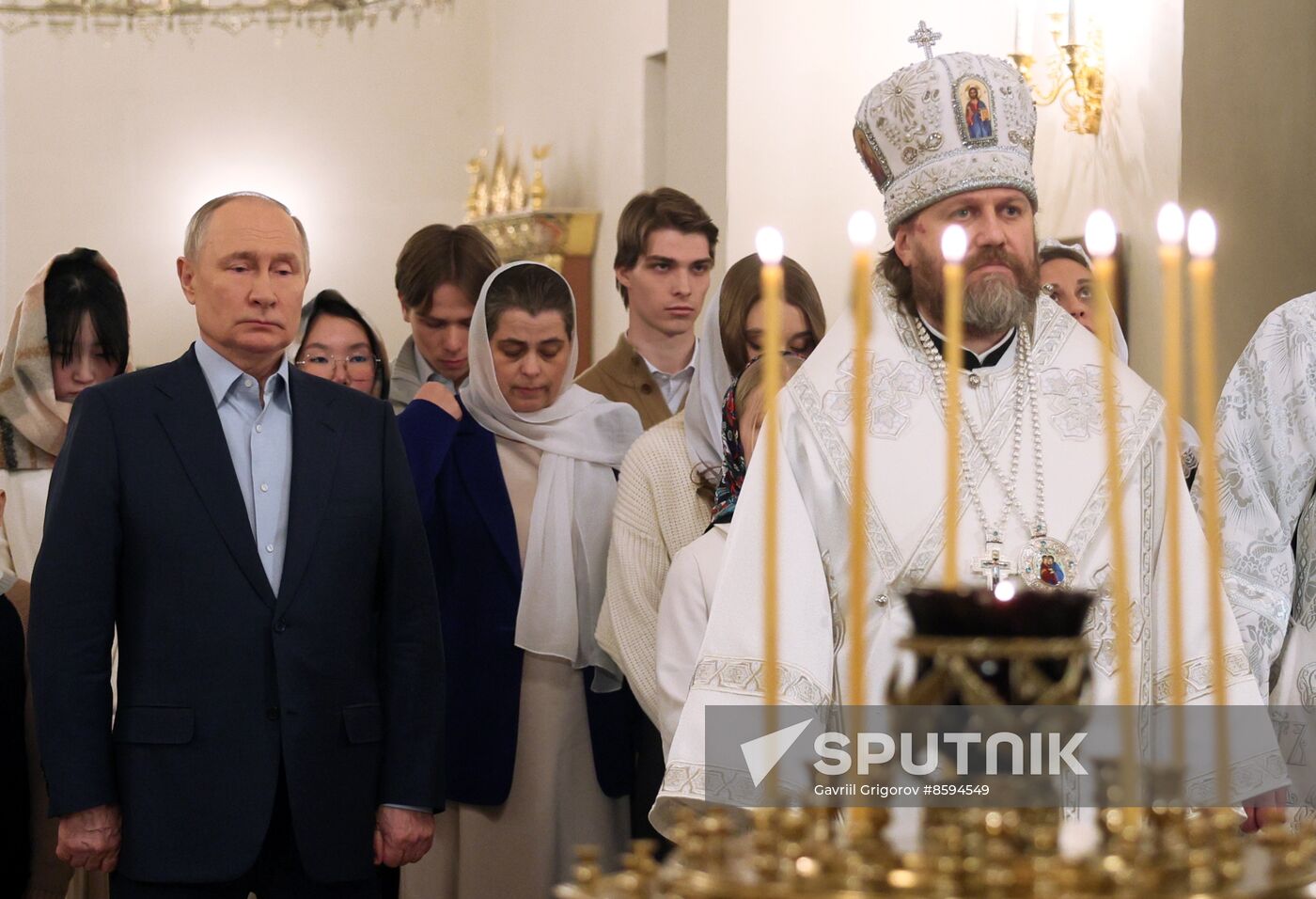 Russia Putin Religion Orthodox Christmas