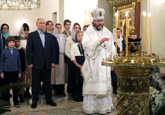 Russia Putin Religion Orthodox Christmas