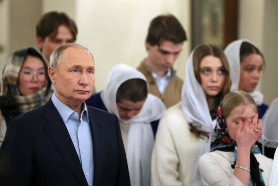 Russia Putin Religion Orthodox Christmas