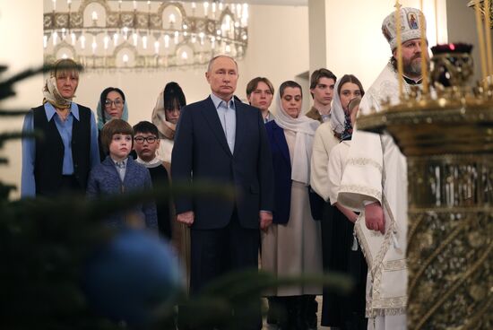 Russia Putin Religion Orthodox Christmas