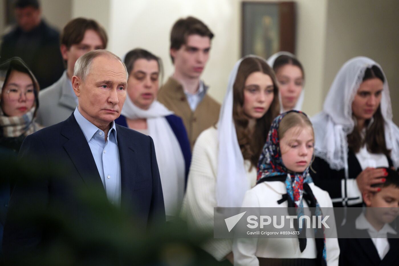 Russia Putin Religion Orthodox Christmas