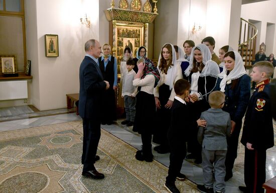 Russia Putin Religion Orthodox Christmas