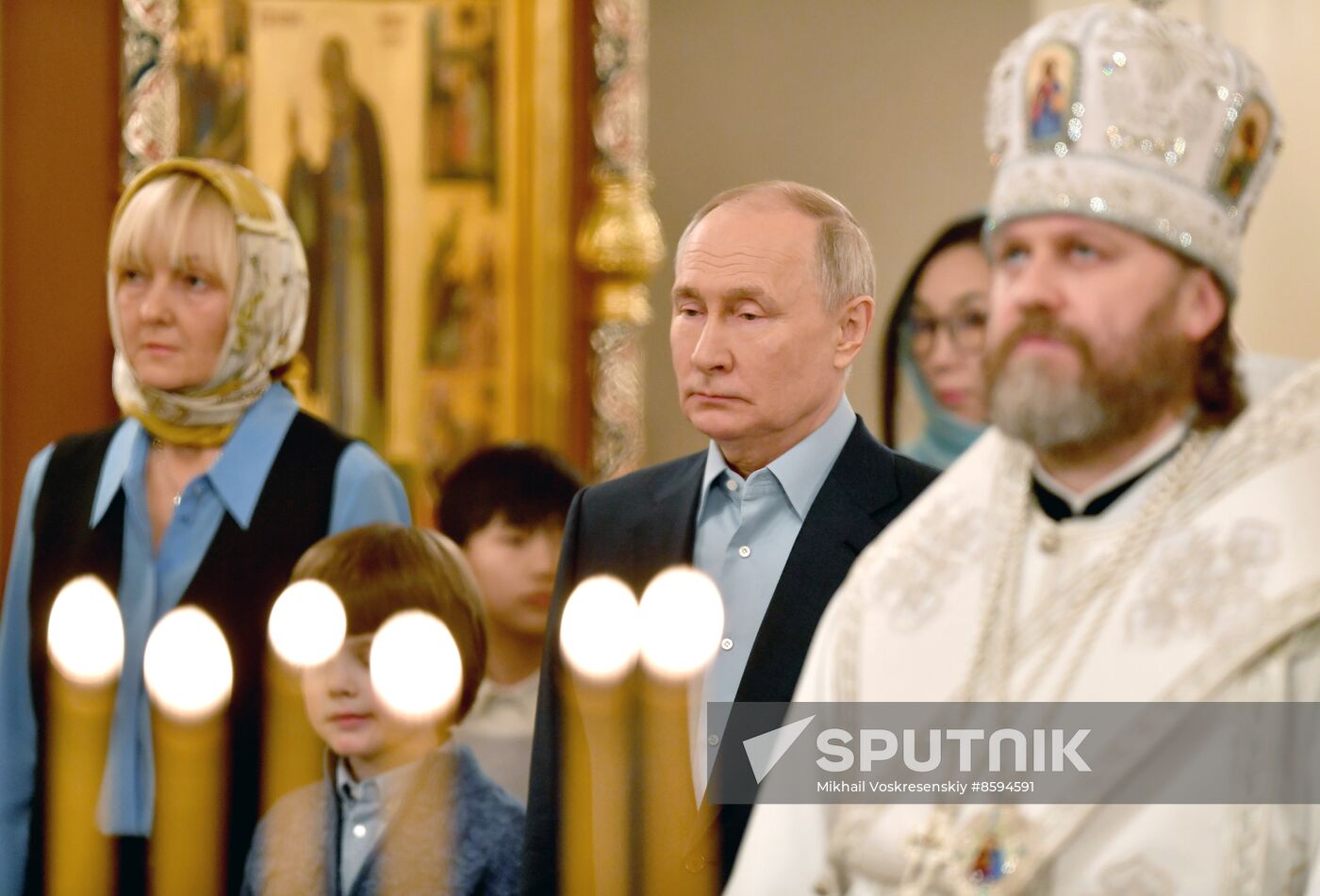 Russia Putin Religion Orthodox Christmas