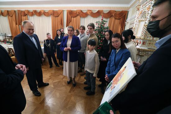 Russia Putin Fallen Servicemen Families