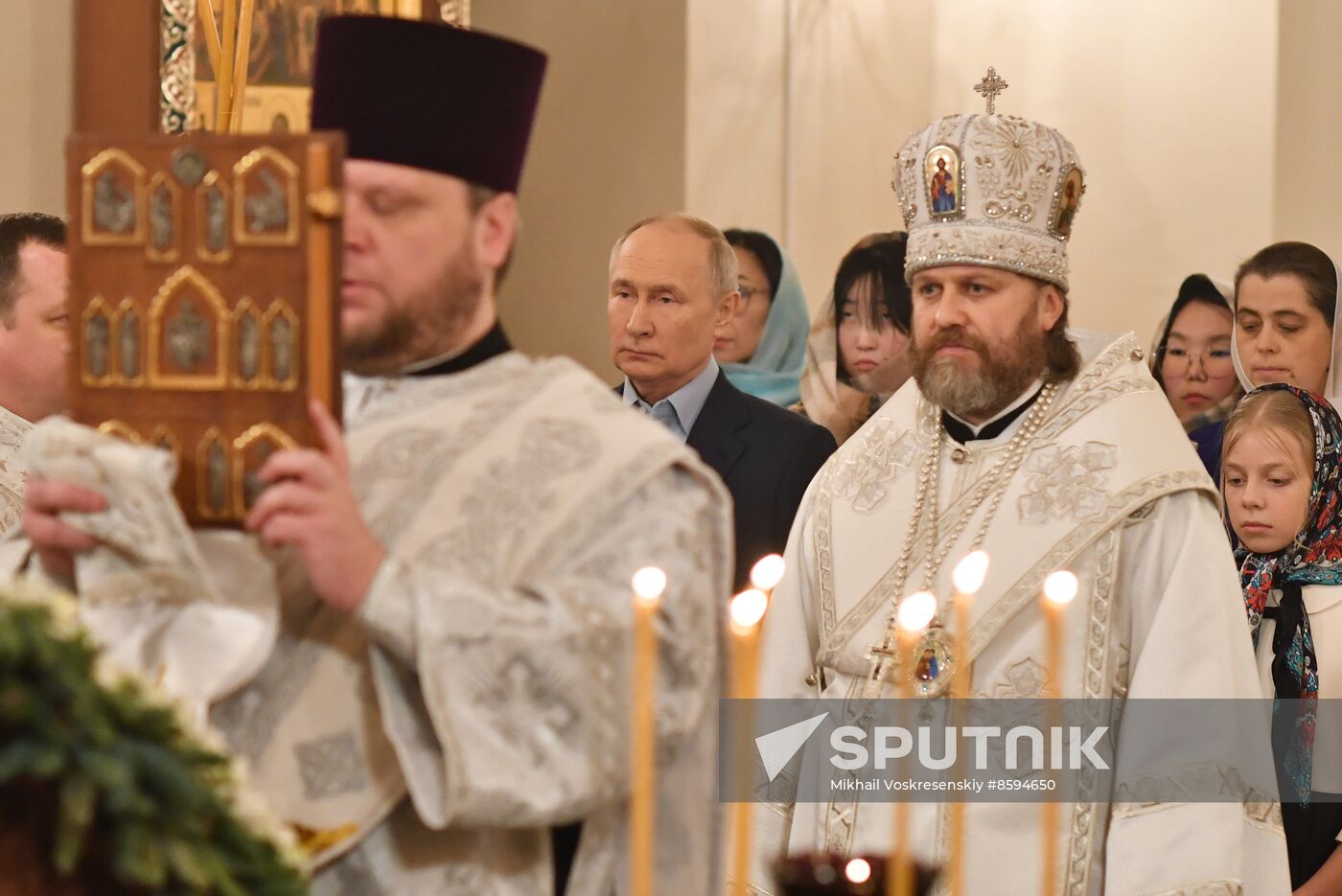 Russia Putin Religion Orthodox Christmas