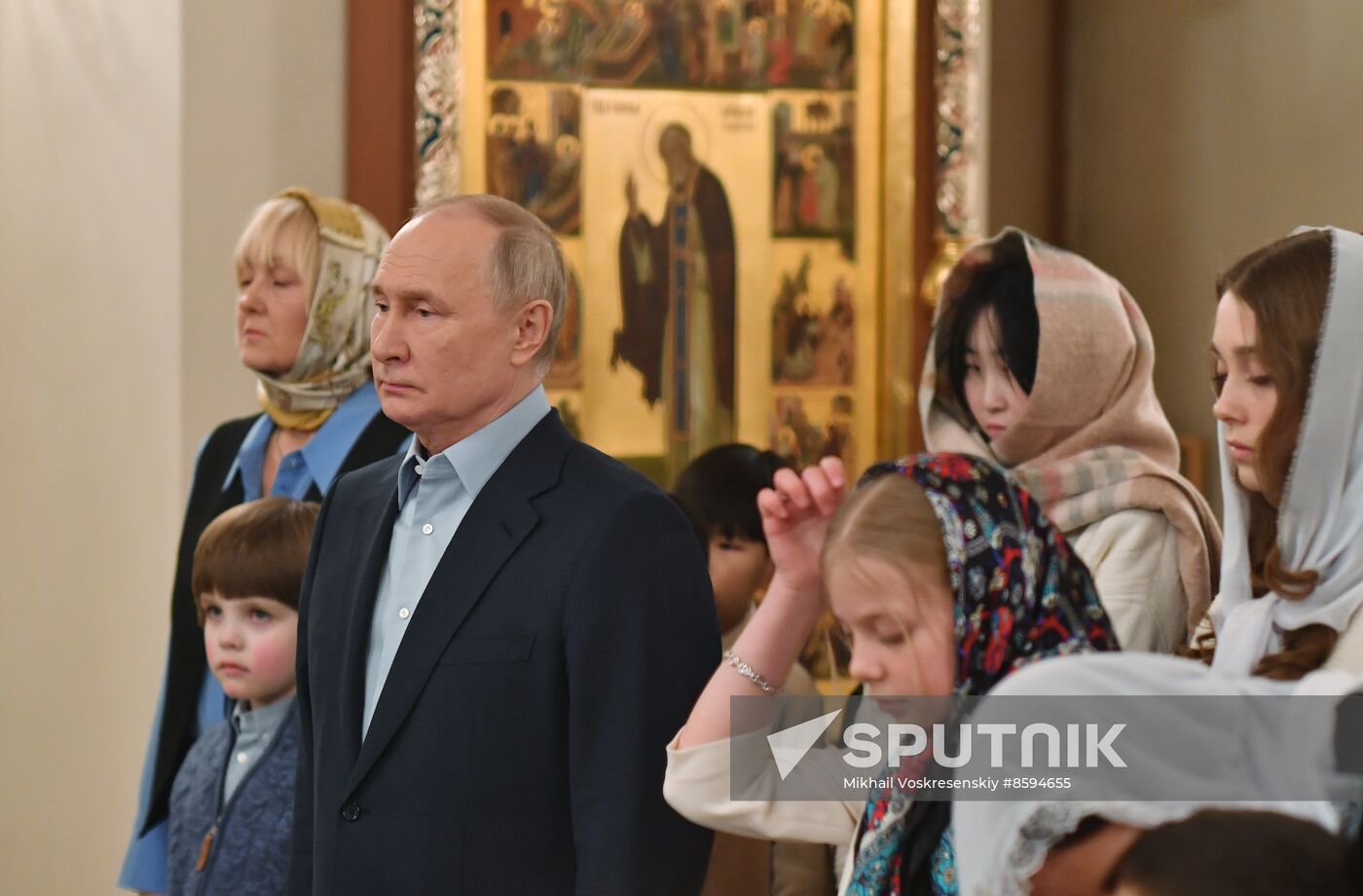 Russia Putin Religion Orthodox Christmas