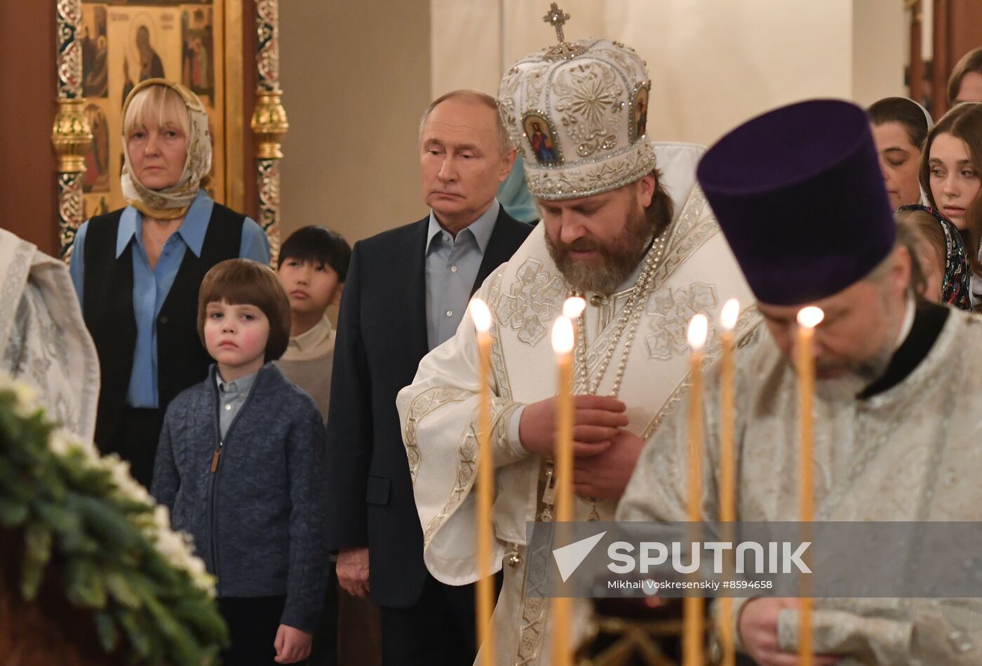 Russia Putin Religion Orthodox Christmas