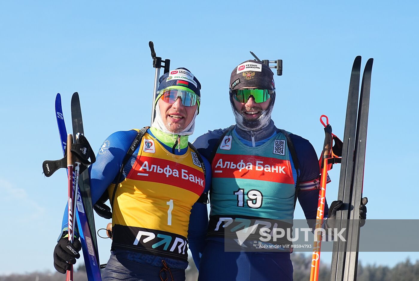 Belarus Biathlon Commonwealth Cup Men Mass Start