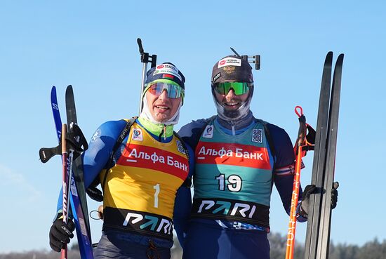 Belarus Biathlon Commonwealth Cup Men Mass Start