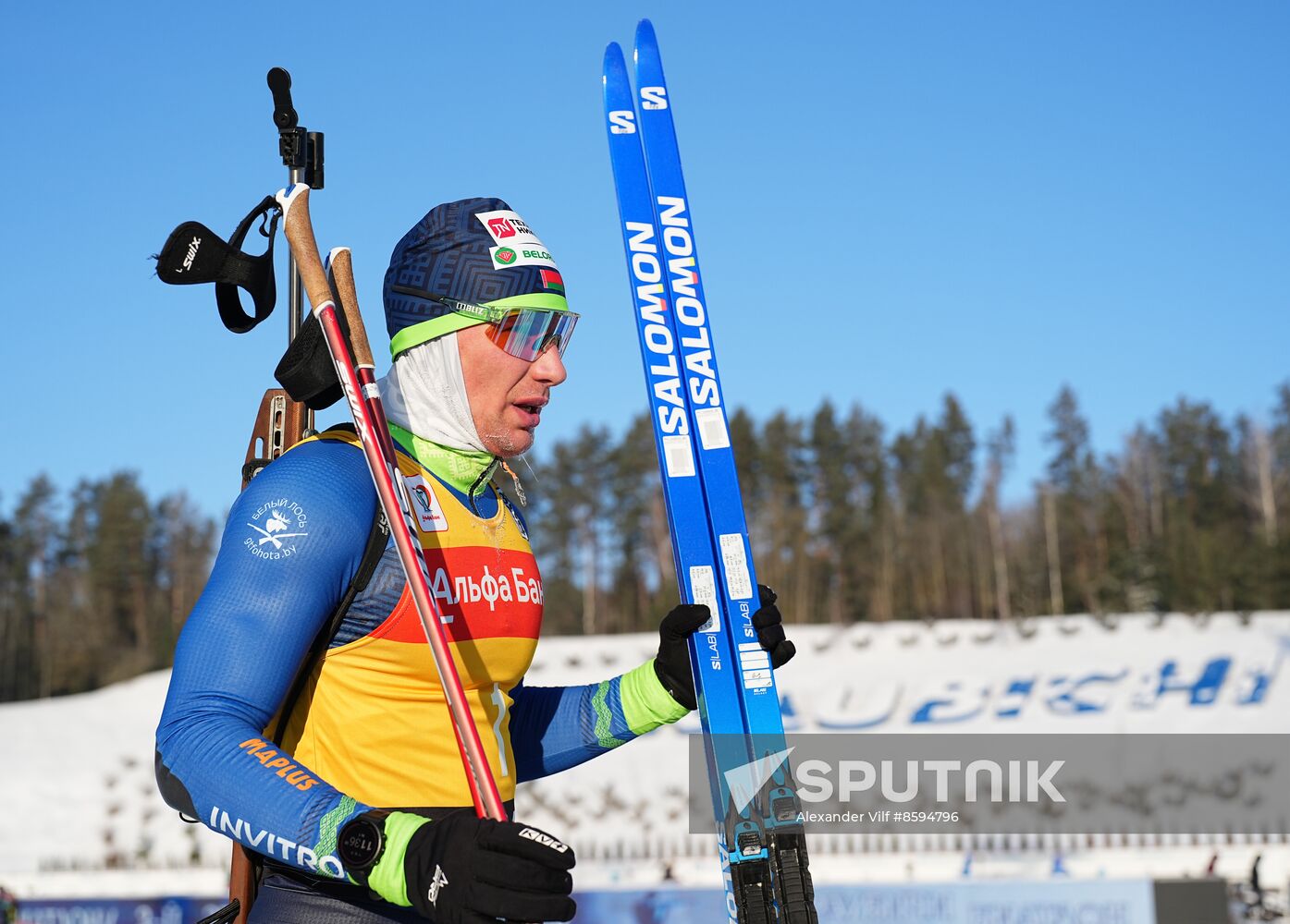 Belarus Biathlon Commonwealth Cup Men Mass Start