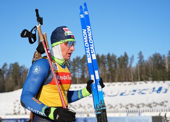 Belarus Biathlon Commonwealth Cup Men Mass Start