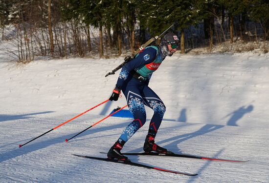 Belarus Biathlon Commonwealth Cup Men Mass Start