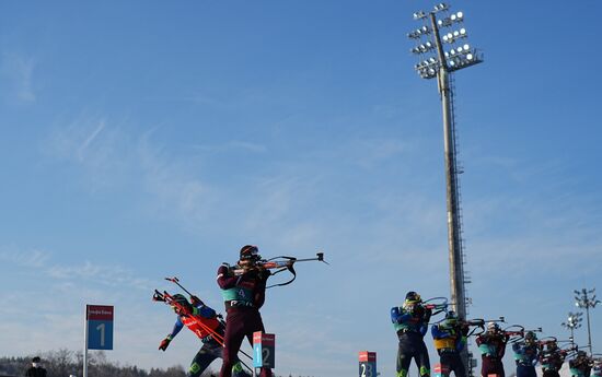 Belarus Biathlon Commonwealth Cup Men Mass Start