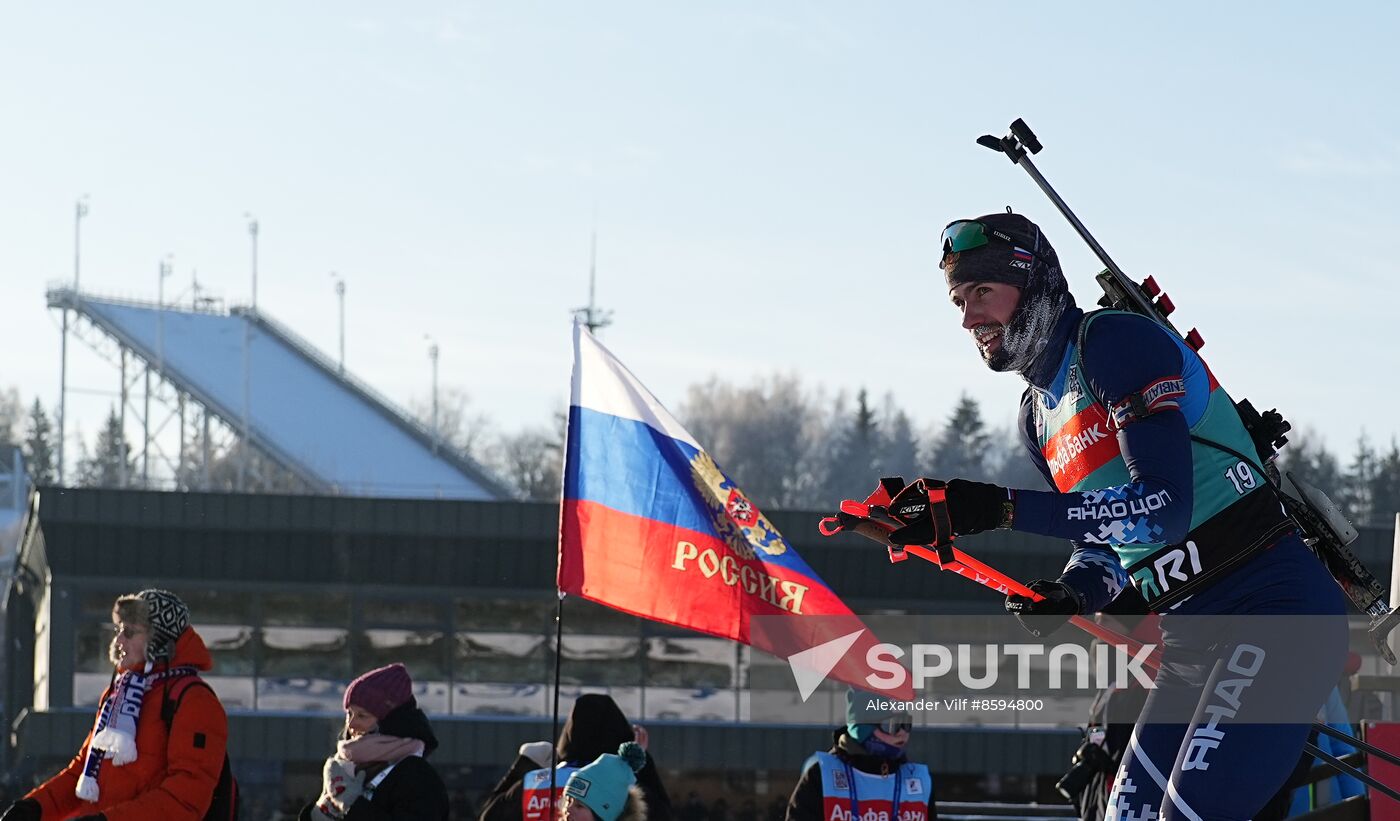 Belarus Biathlon Commonwealth Cup Men Mass Start