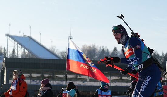 Belarus Biathlon Commonwealth Cup Men Mass Start