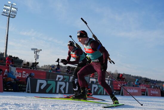 Belarus Biathlon Commonwealth Cup Men Mass Start