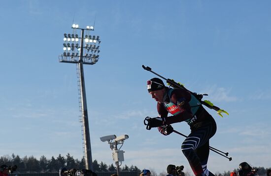 Belarus Biathlon Commonwealth Cup Men Mass Start