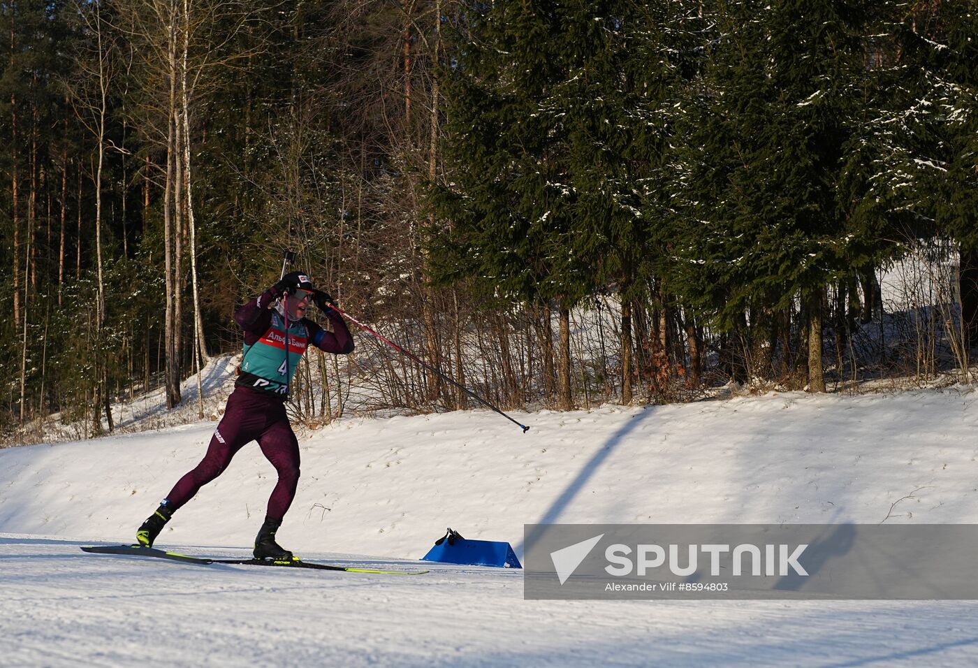 Belarus Biathlon Commonwealth Cup Men Mass Start