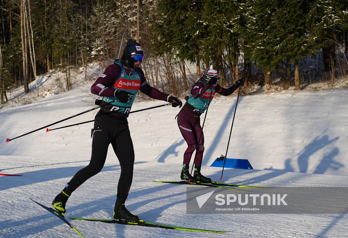 Belarus Biathlon Commonwealth Cup Men Mass Start