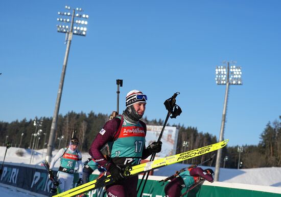 Belarus Biathlon Commonwealth Cup Men Mass Start