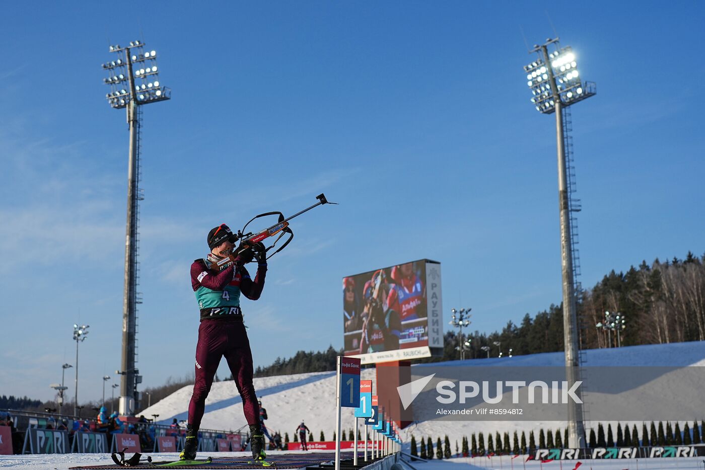 Belarus Biathlon Commonwealth Cup Men Mass Start