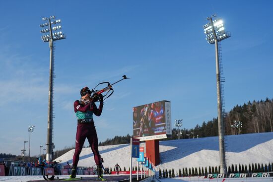 Belarus Biathlon Commonwealth Cup Men Mass Start