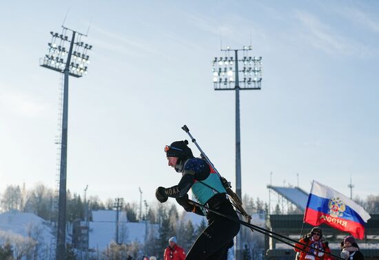 Belarus Biathlon Commonwealth Cup Men Mass Start